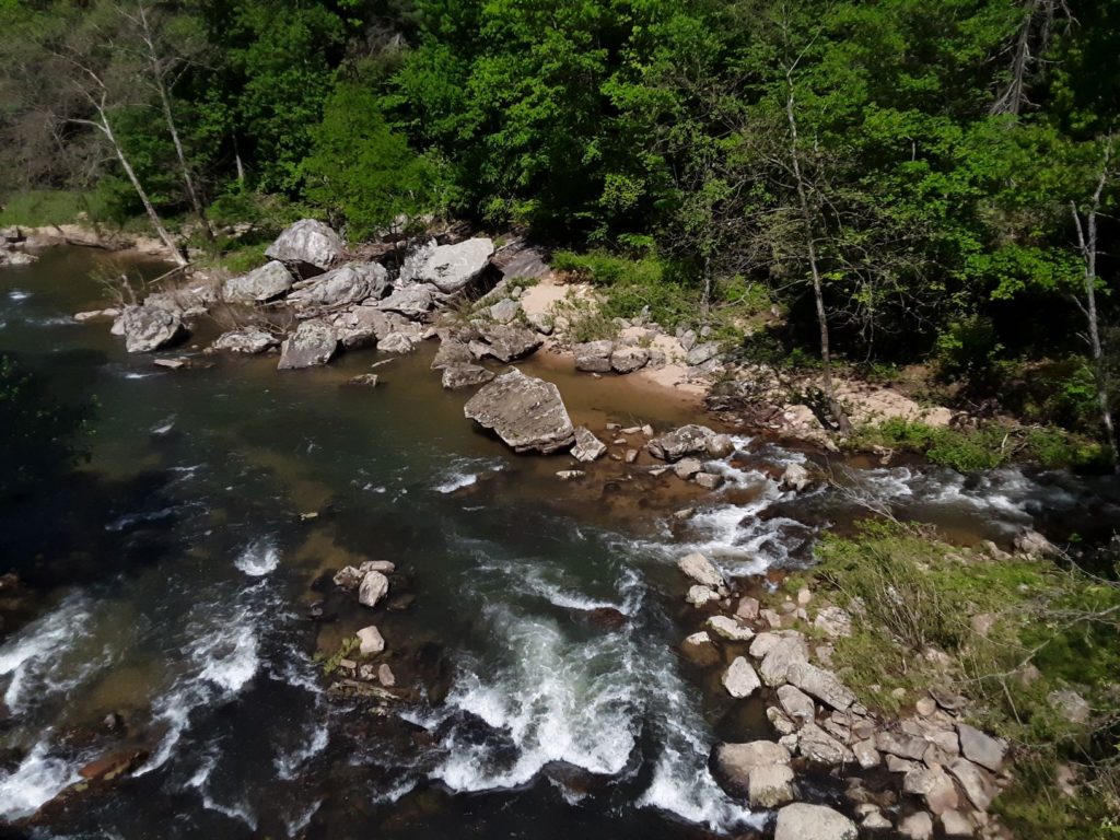 Watauga River near Bethel in Western Watauga