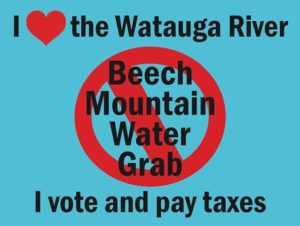 Beech Mountain Water Grab intake