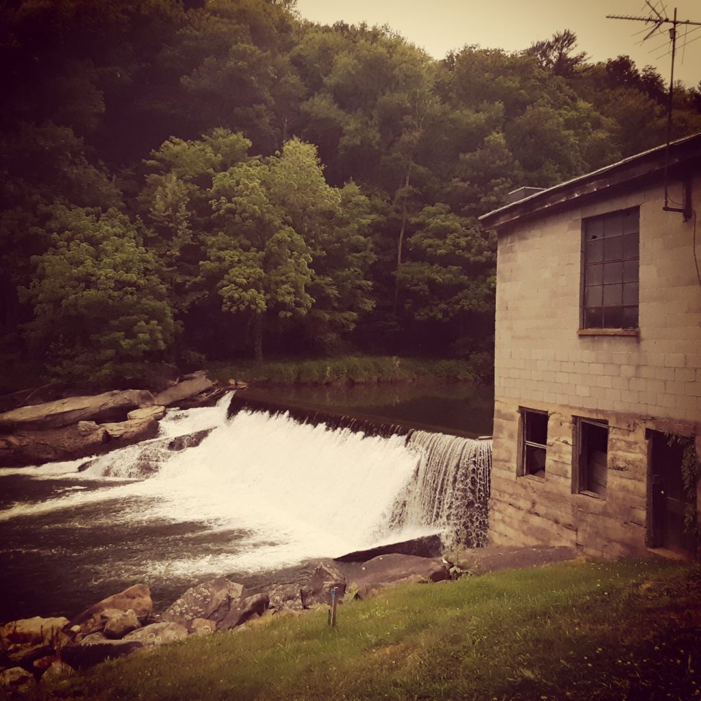 Ward Mill Dam along Watauga River